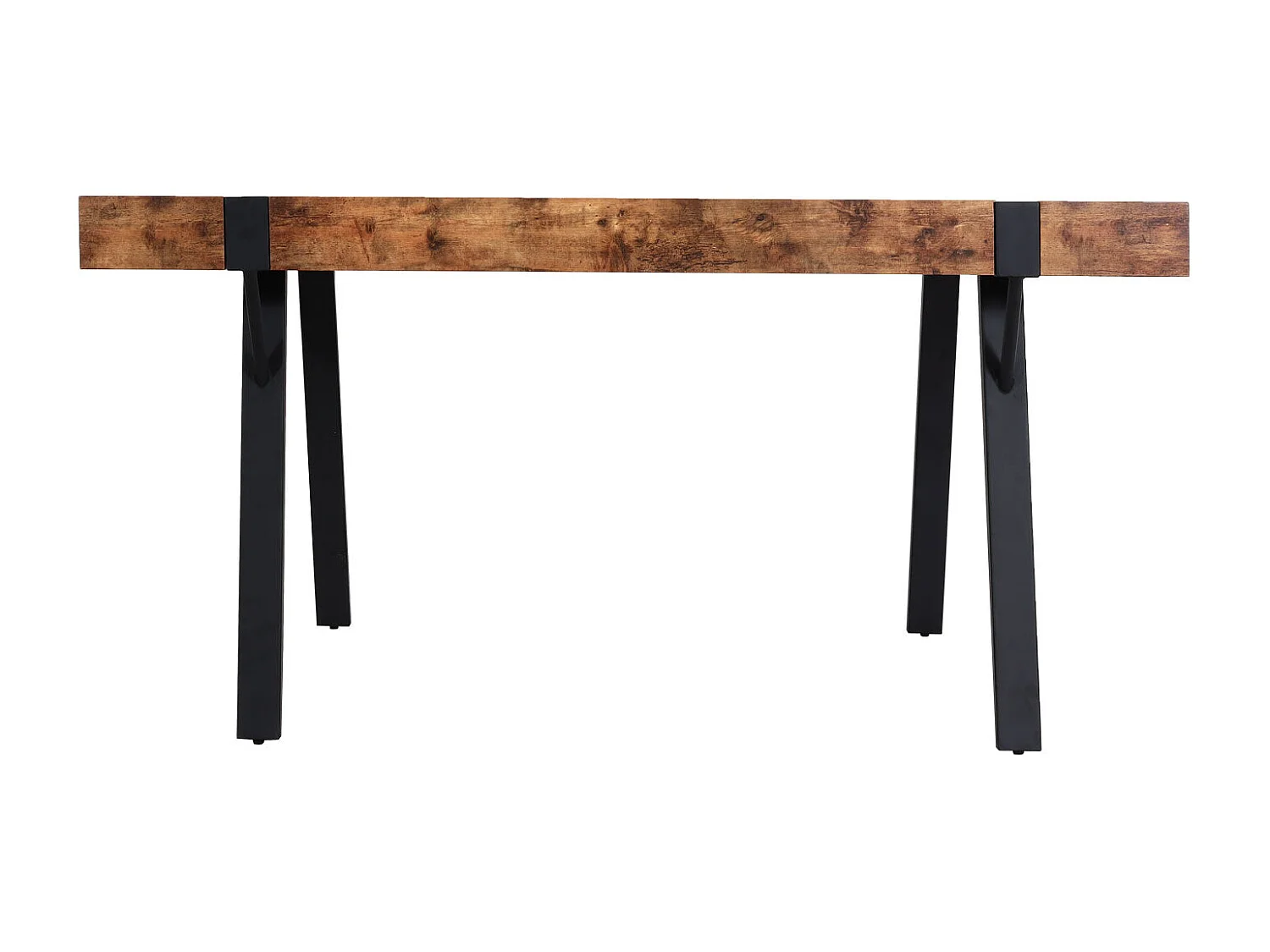 Table à manger design métal beige 105 x 20 x 164 cm 04_0008563