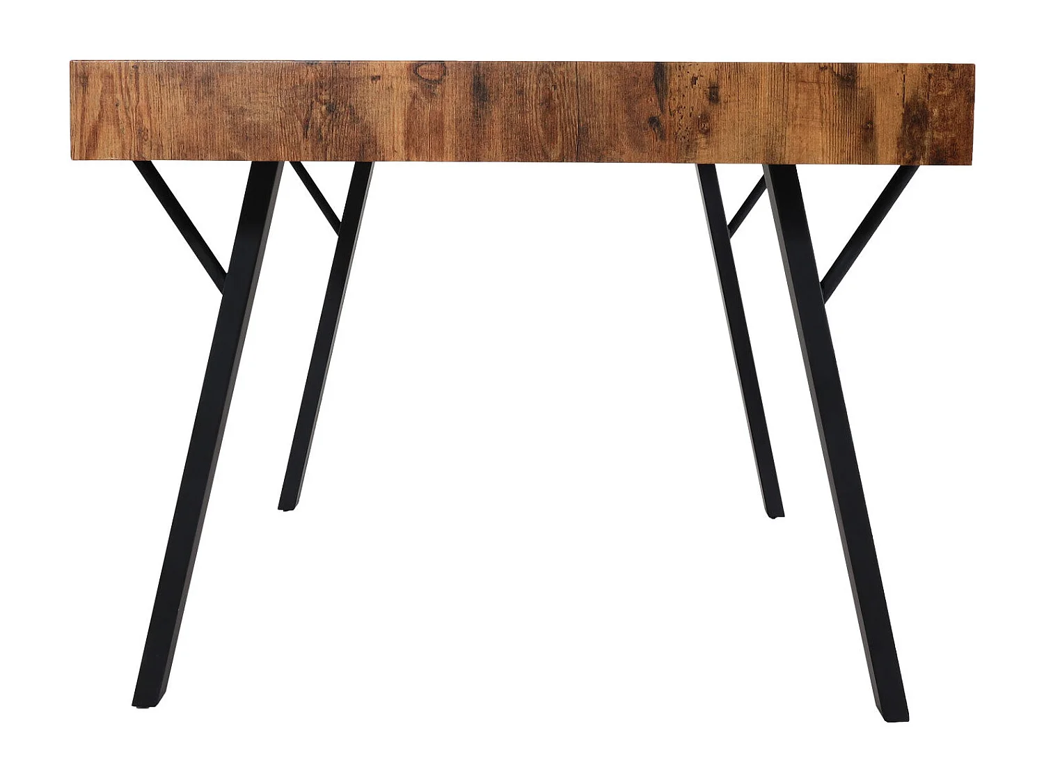 Table à manger design métal beige 105 x 20 x 164 cm 04_0008563