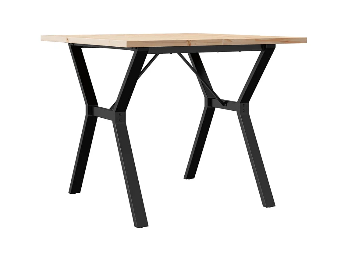 Table de salle à marron 90 x 90 x 75.5 cm DEC036843