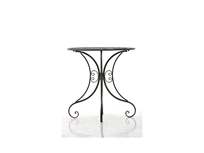 Table de jardin en bronze 70 x 70 x 72.5 cm MDJ10050