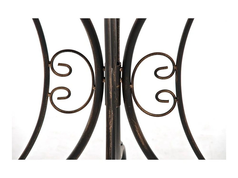 Table de jardin en bronze 70 x 70 x 72.5 cm MDJ10050