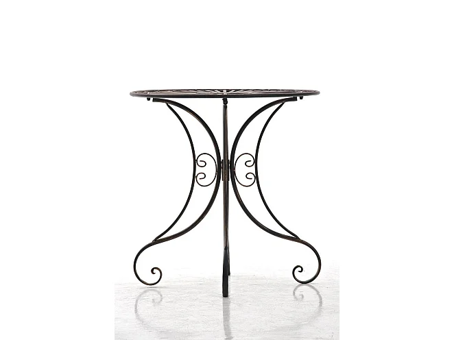 Table de jardin en bronze 70 x 70 x 72.5 cm MDJ10050