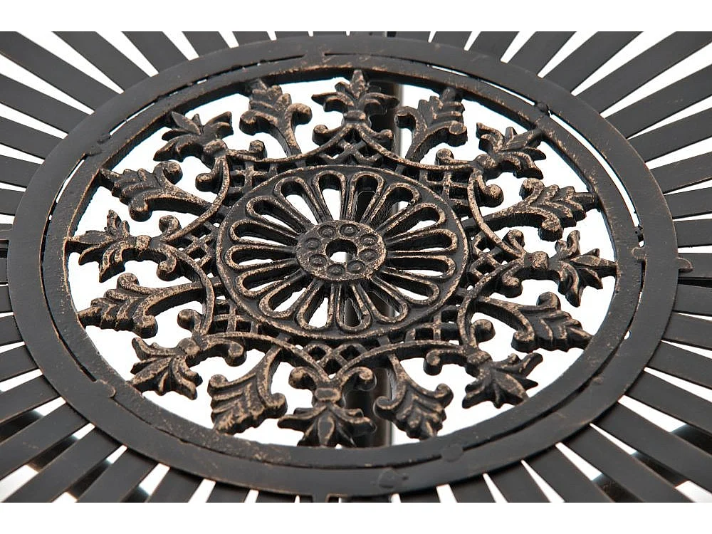 Table de jardin en bronze 70 x 70 x 72.5 cm MDJ10050