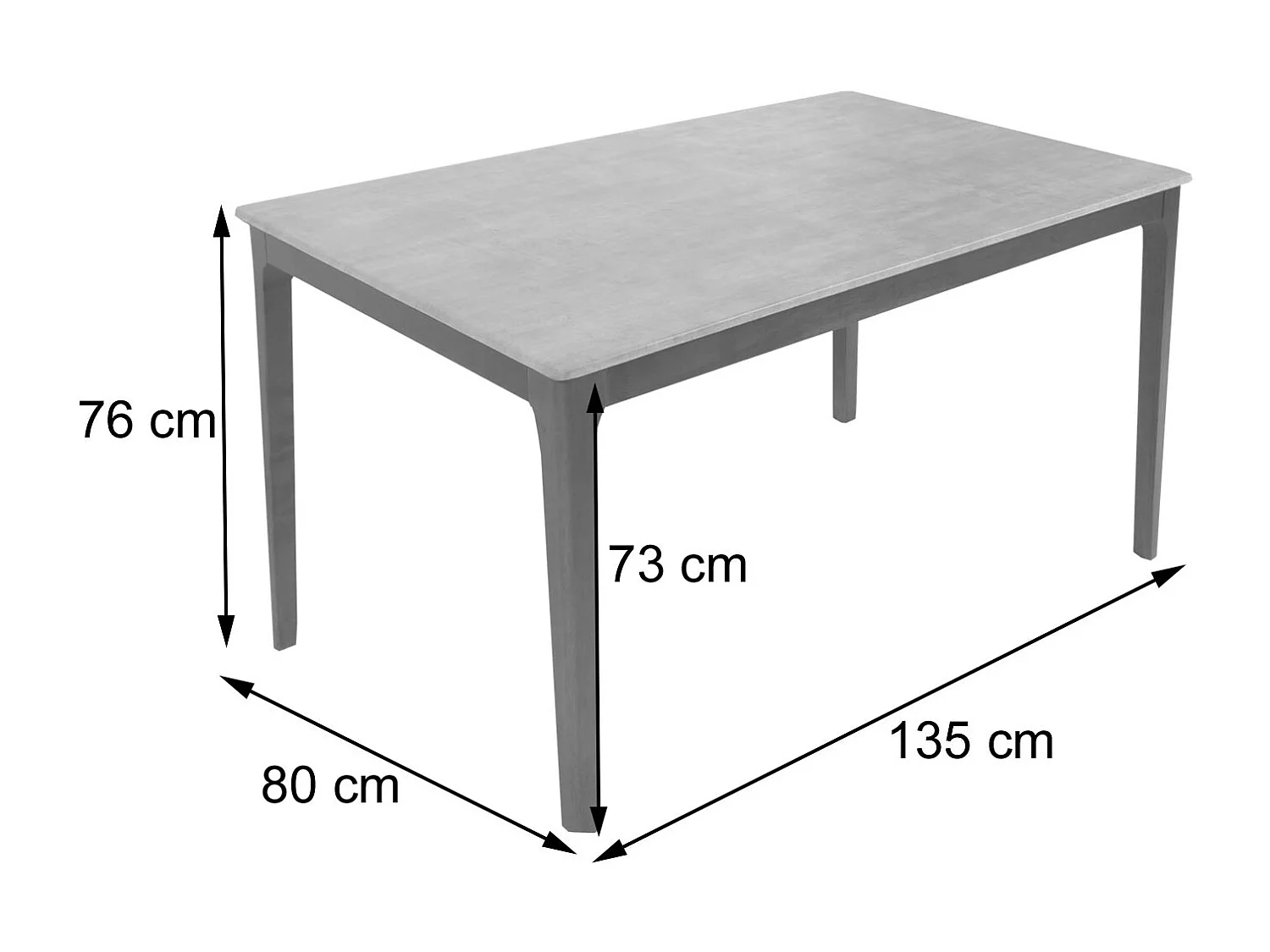 Table de salle à bois marron 88 x 11 x 142 cm 04_0008544