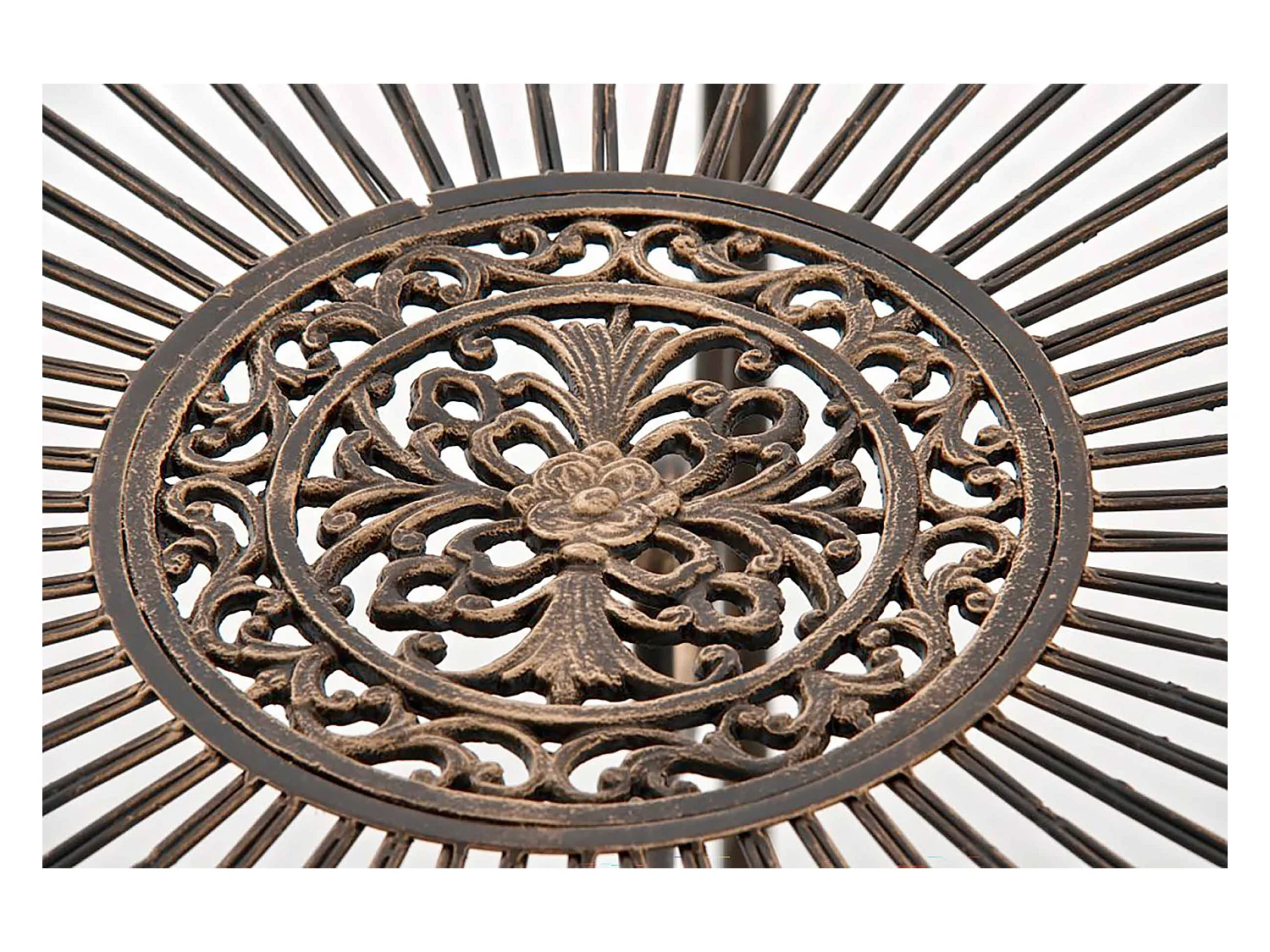 Table de jardin balcon métal bronze 90 x 90 x 69 cm 10_0003051