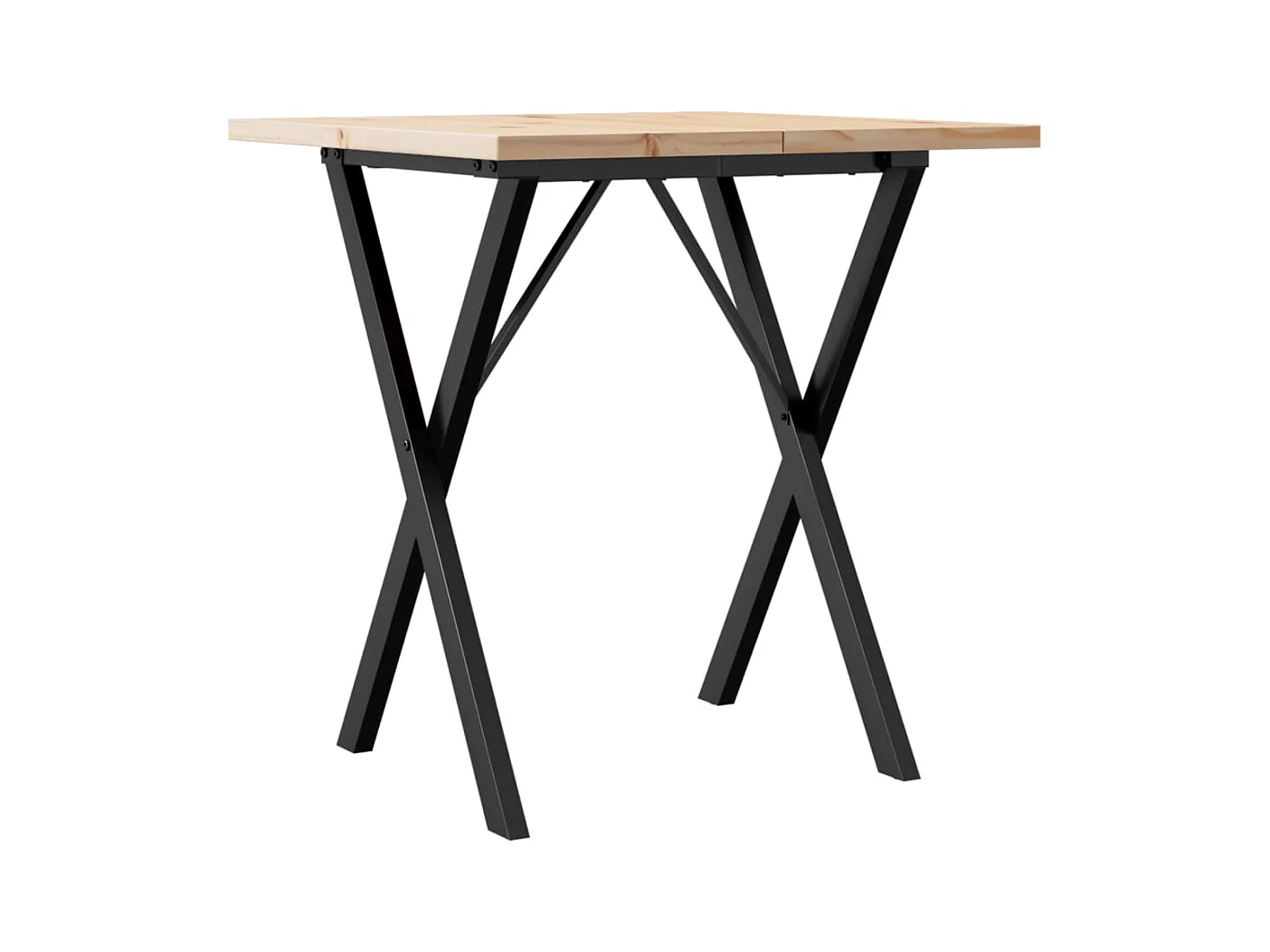 Table de salle à marron 70 x 70 x 75.5 cm DEC036815