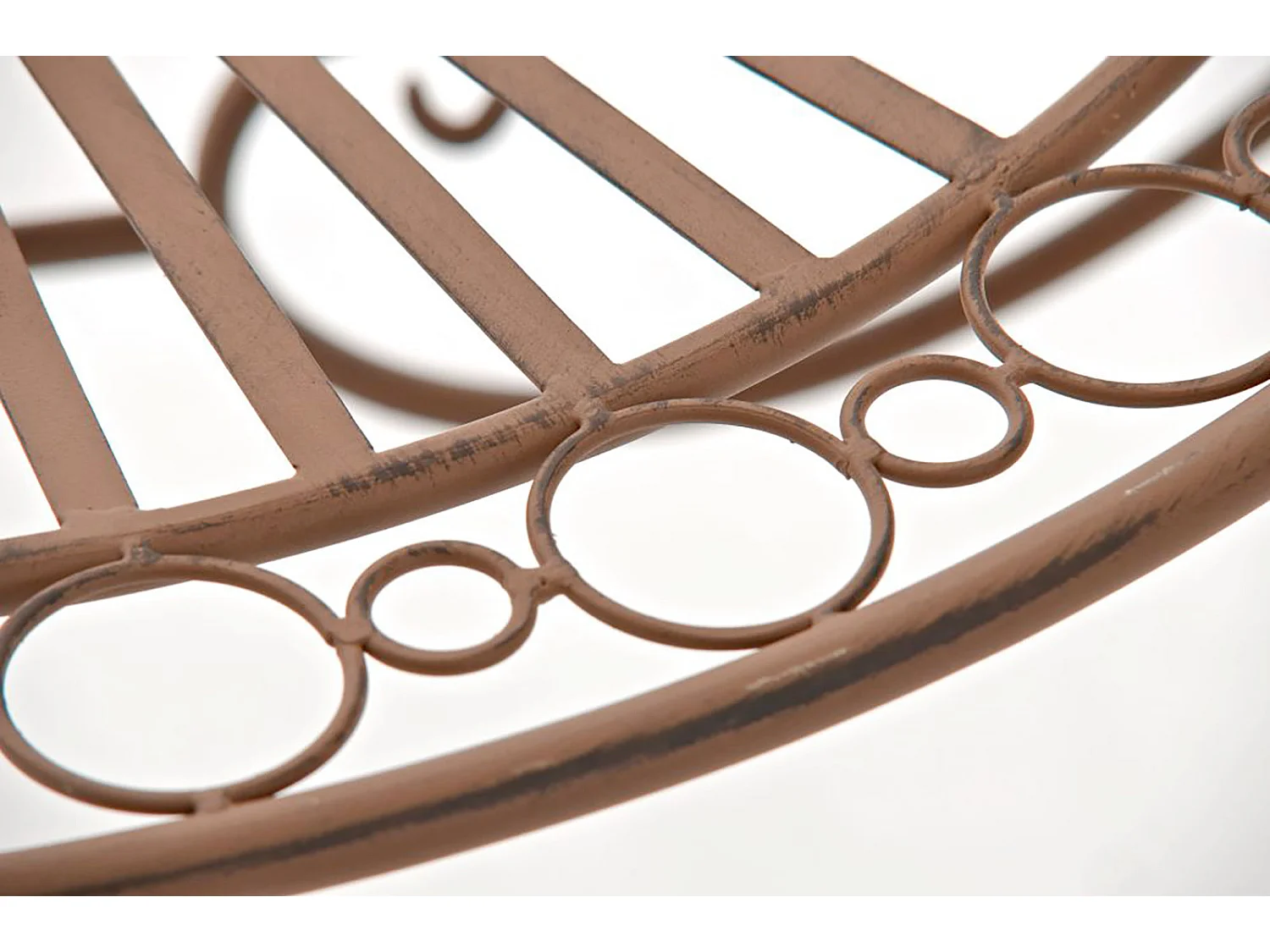 Table de jardin ronde marron 70 x 70 x 72 cm 10_0003043