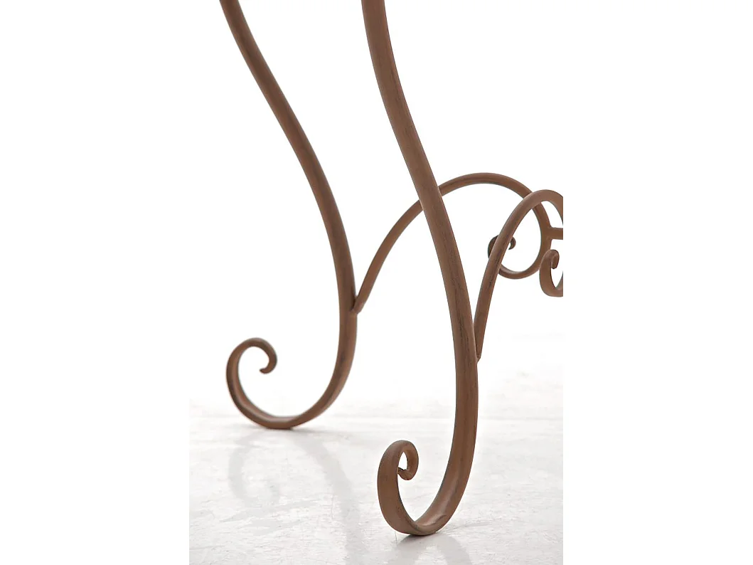 Table de jardin ronde marron 70 x 70 x 72 cm 10_0003043