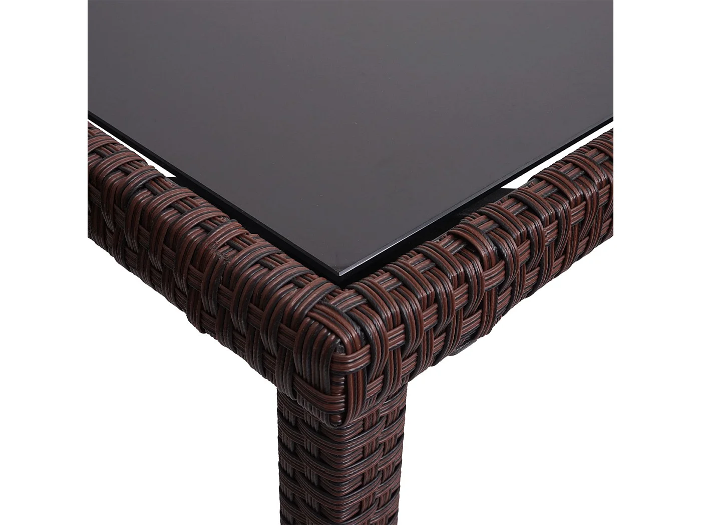 Table de jardin balcon marron 120 x 75 x 71 cm 04_0005069