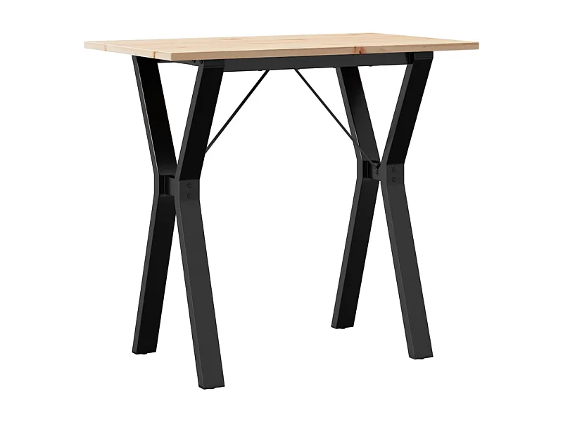 Table de salle à marron 80 x 50 x 75 cm DEC036838