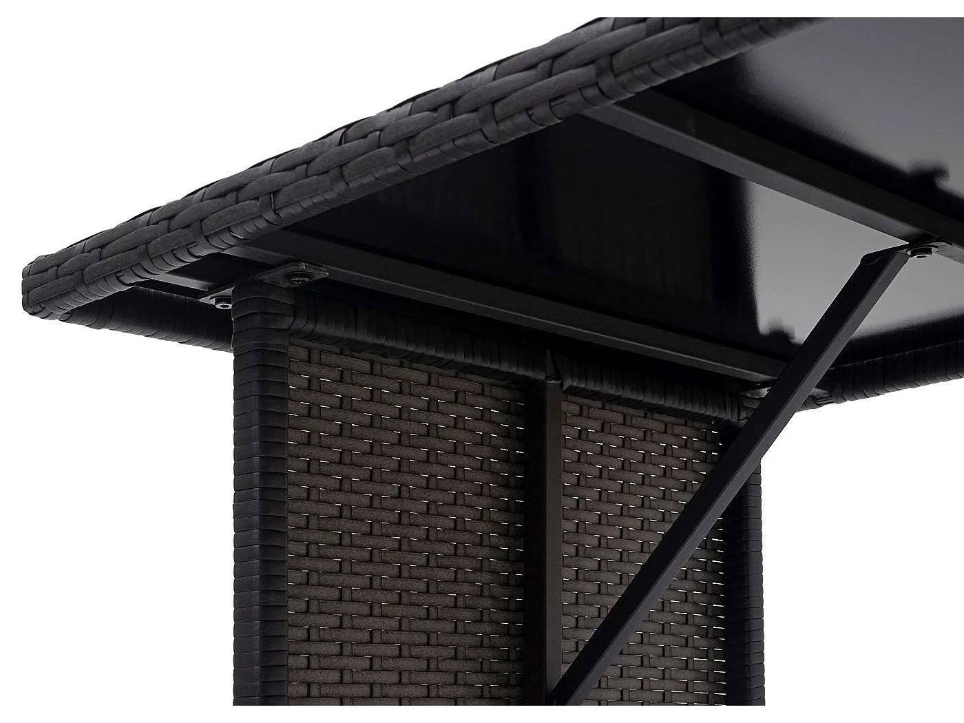 Table de jardin en verre 65 x 12 x 117 cm 04_0008558