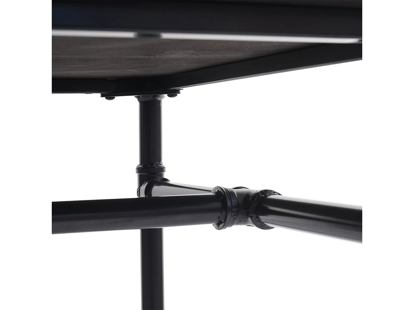 Table de salle à métal marron 120 x 70 x 75 cm 04_0005112