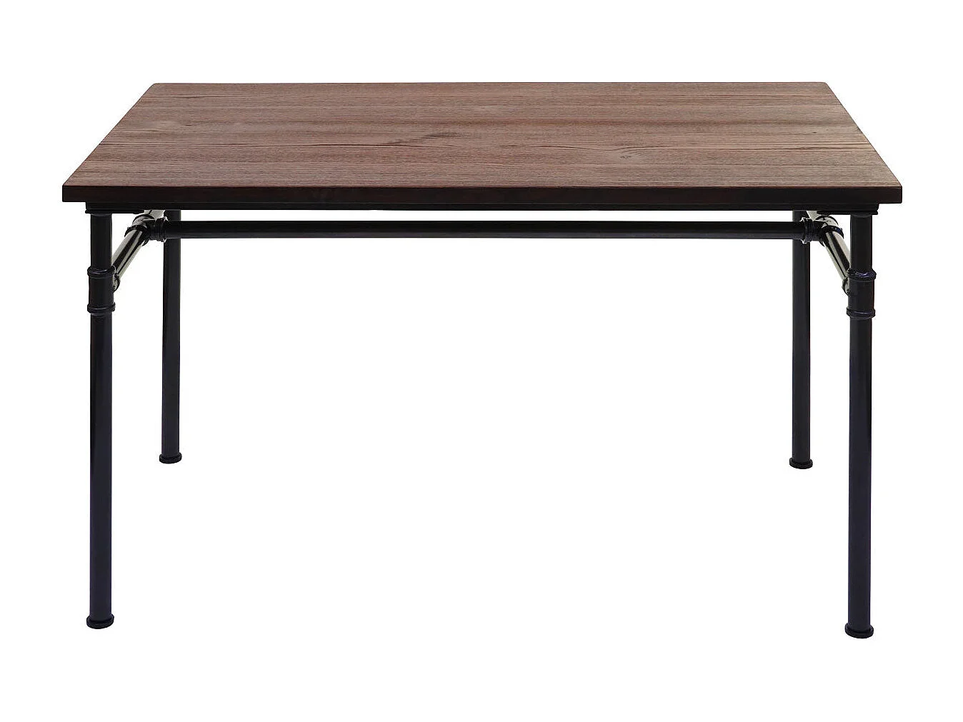 Table de salle à métal marron 120 x 70 x 75 cm 04_0005112