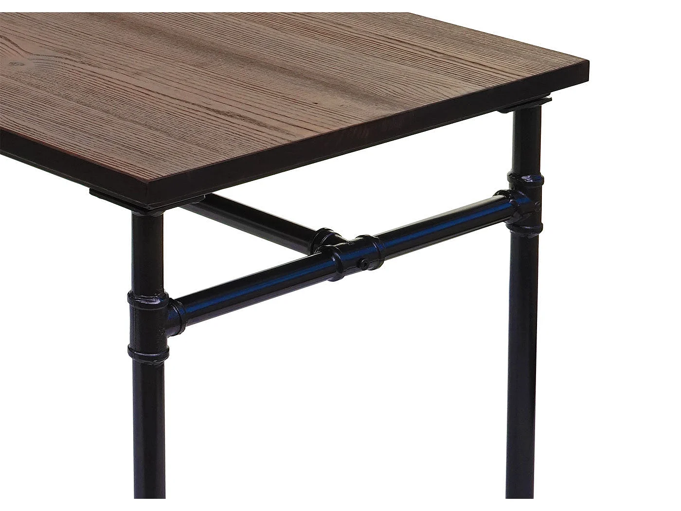 Table de salle à métal marron 120 x 70 x 75 cm 04_0005112