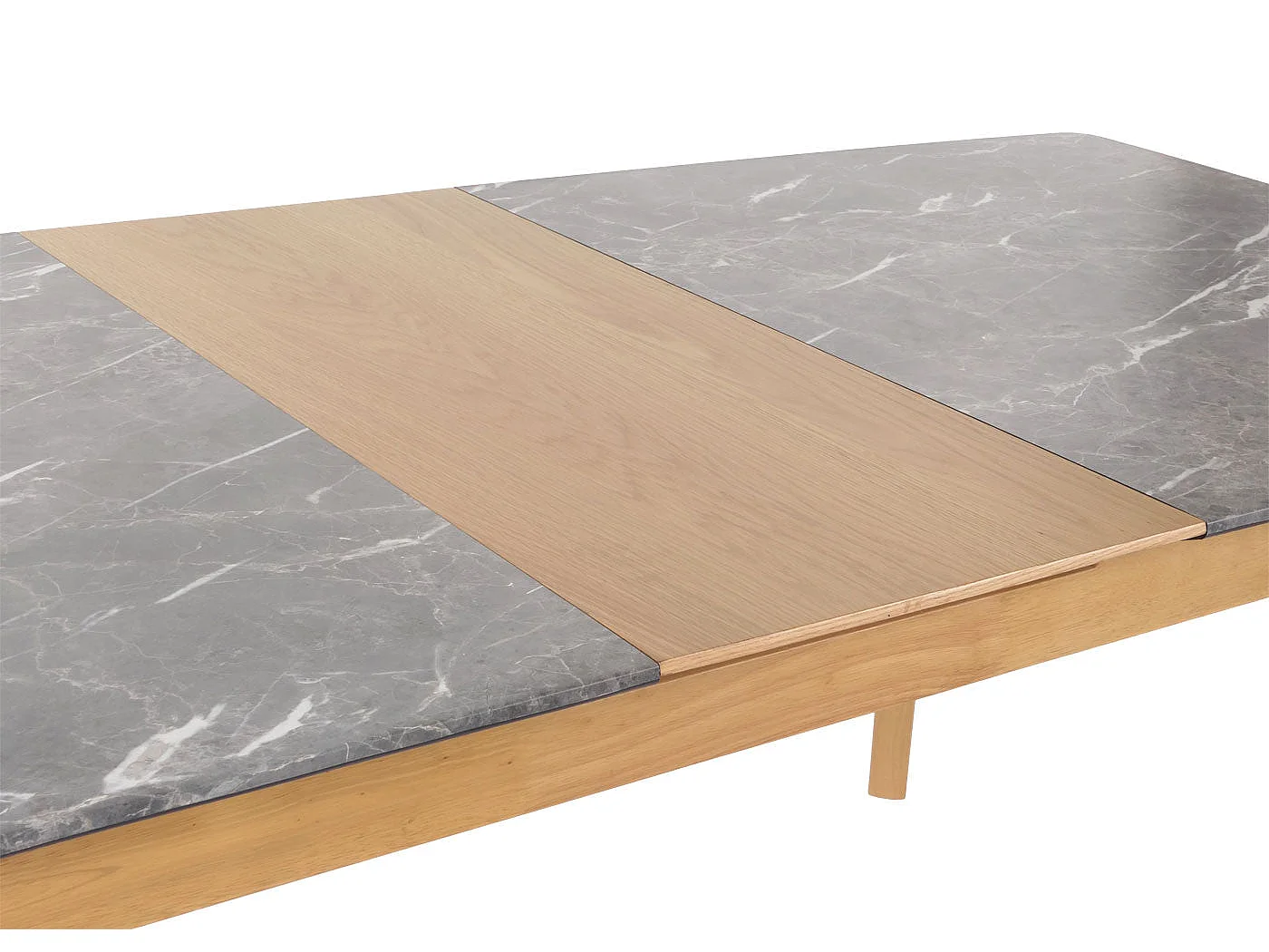 Table de salle à bois marron 97 x 15 x 167 cm 04_0008548