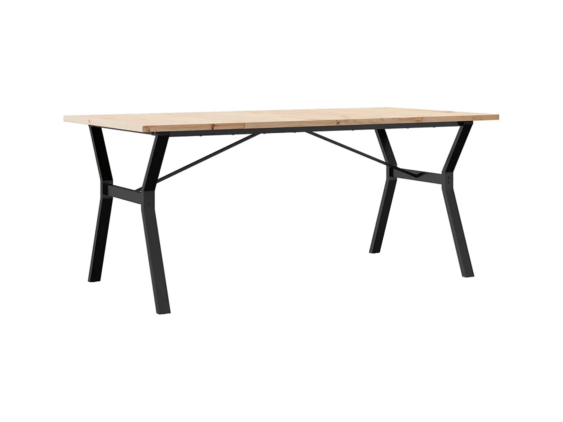 Table de salle à marron 180 x 90 x 75.5 cm DEC036829