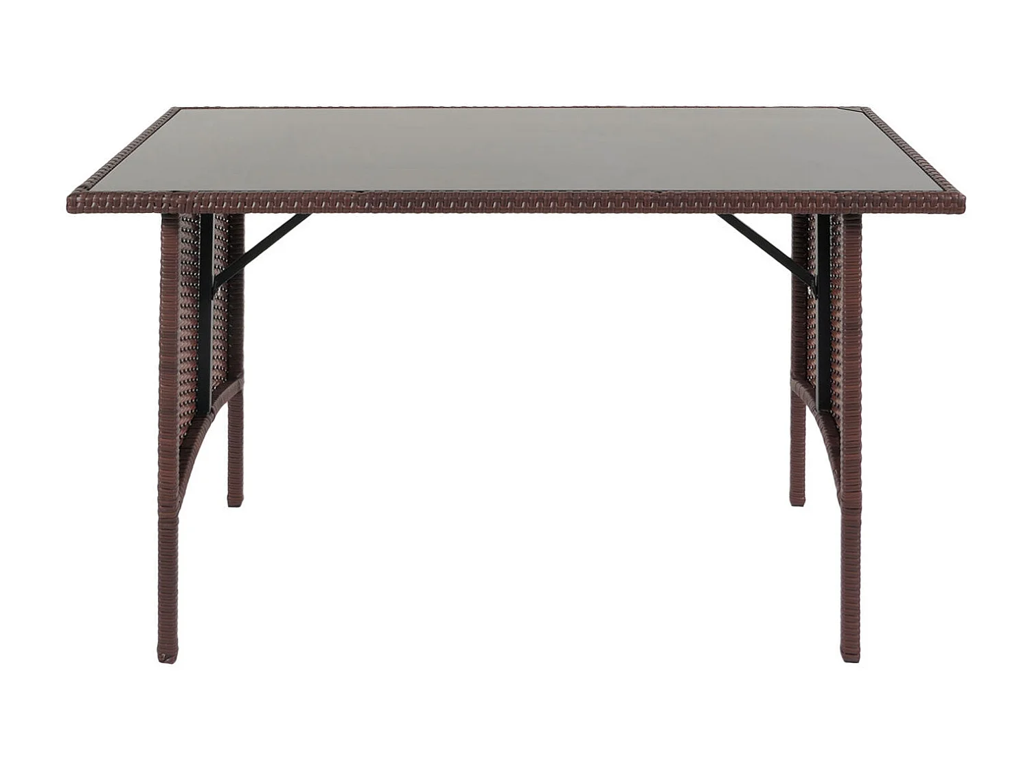 Table de jardin en verre 65 x 11 x 116 cm 04_0008557