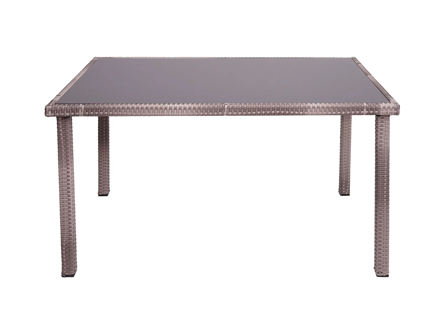 Table de jardin balcon marron 120 x 75 x 71 cm 04_0005085
