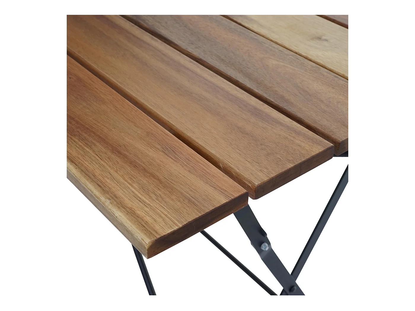 Table de jardin pliable marron 100 x 9 x 125 cm 04_0008538
