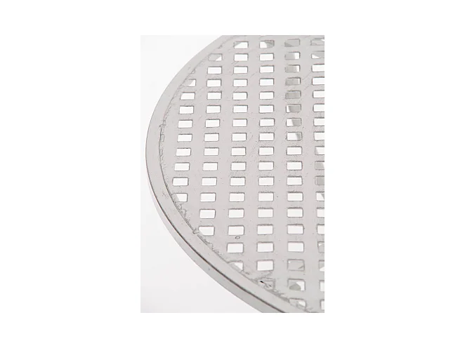 Table de jardin en blanche 70 x 70 x 74 cm MDJ10047