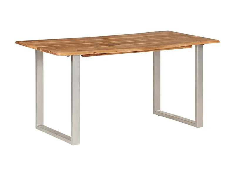 Table de salle à marron 154 x 80 x 76 cm DEC036610