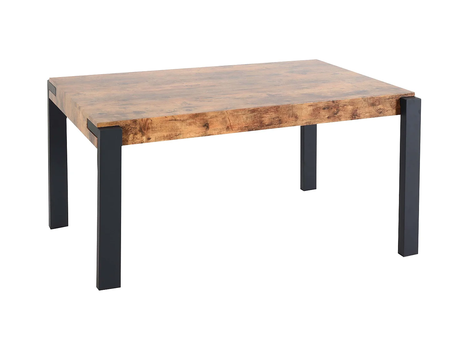 Table à manger design métal beige 95 x 18 x 154 cm 04_0008561