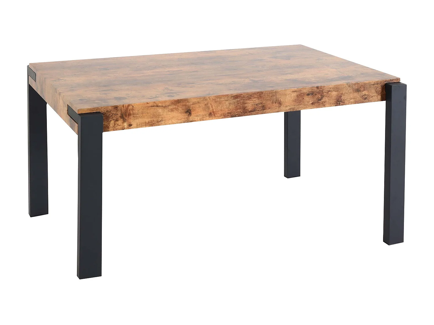 Table à manger design métal beige 95 x 18 x 154 cm 04_0008561