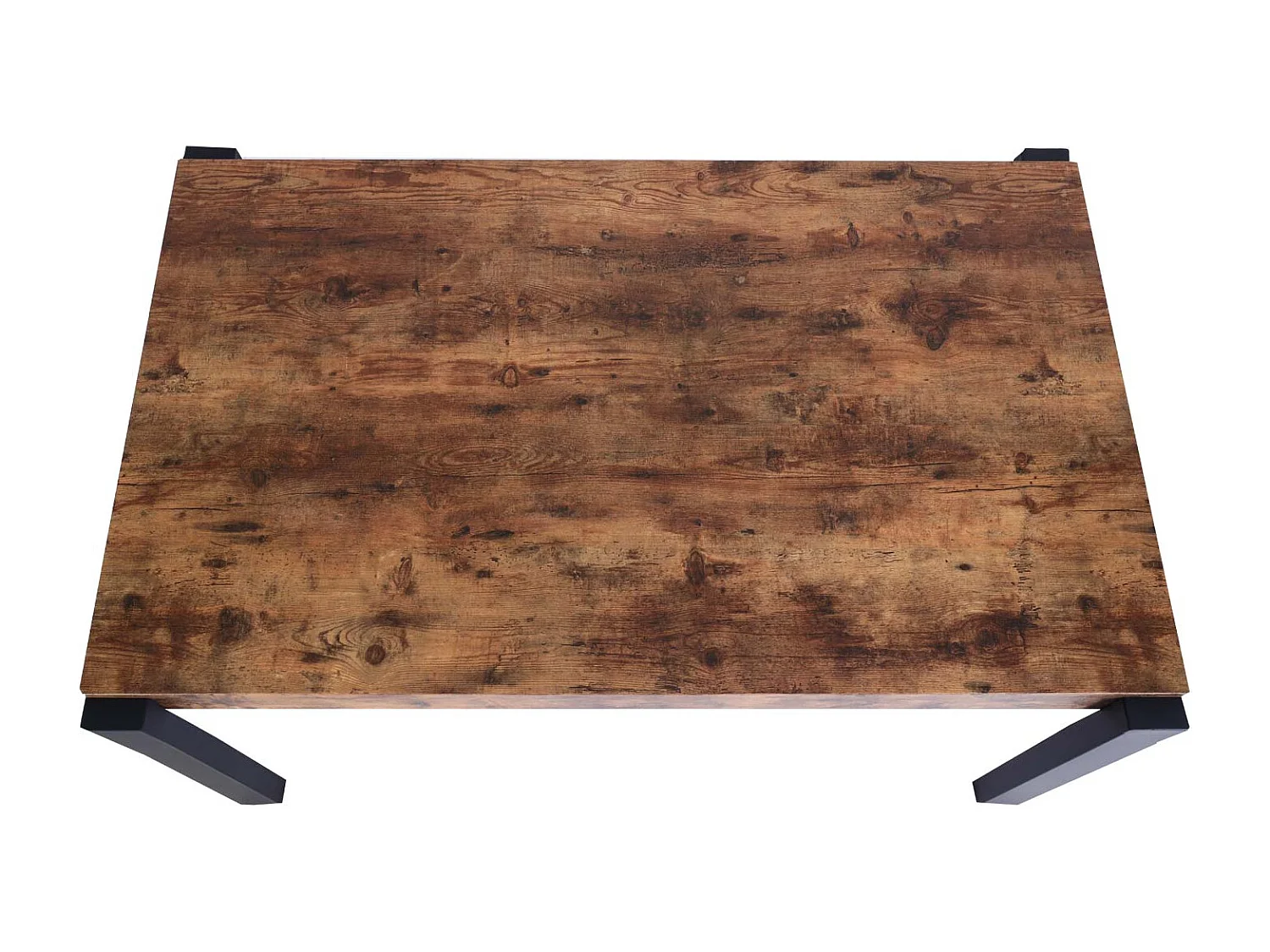 Table à manger design métal beige 95 x 18 x 154 cm 04_0008561