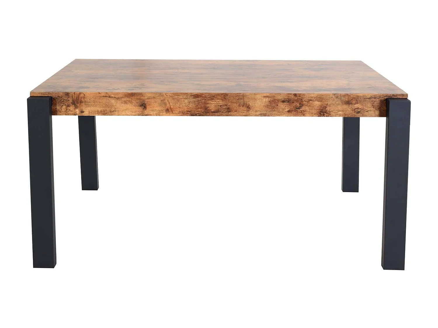 Table à manger design métal beige 95 x 18 x 154 cm 04_0008561