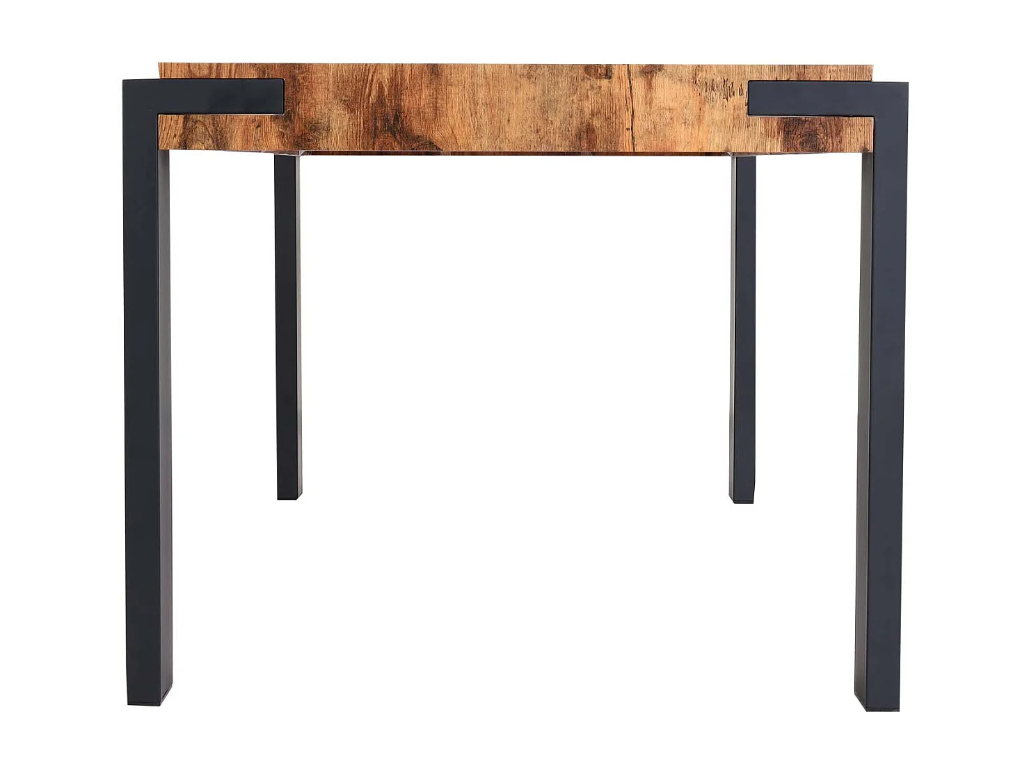 Table à manger design métal beige 95 x 18 x 154 cm 04_0008561