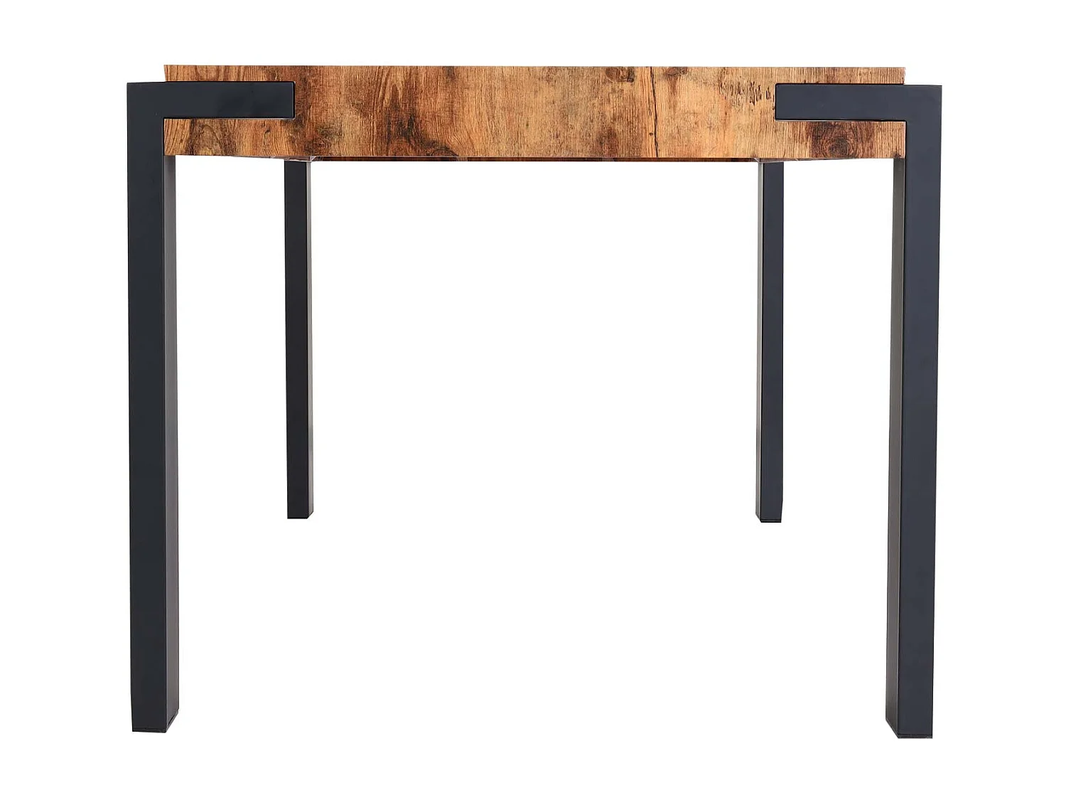 Table à manger design métal beige 95 x 18 x 154 cm 04_0008561