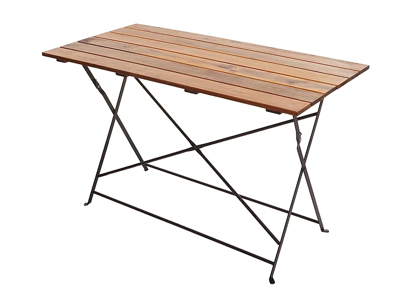 Table de jardin terrasse marron 100 x 9 x 125 cm 04_0008539