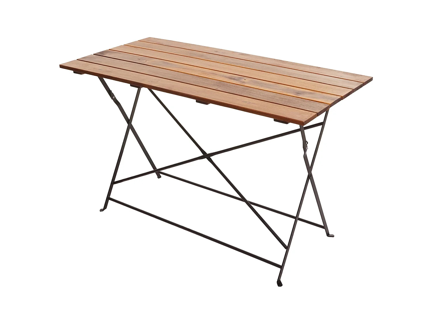 Table de jardin terrasse marron 100 x 9 x 125 cm 04_0008539