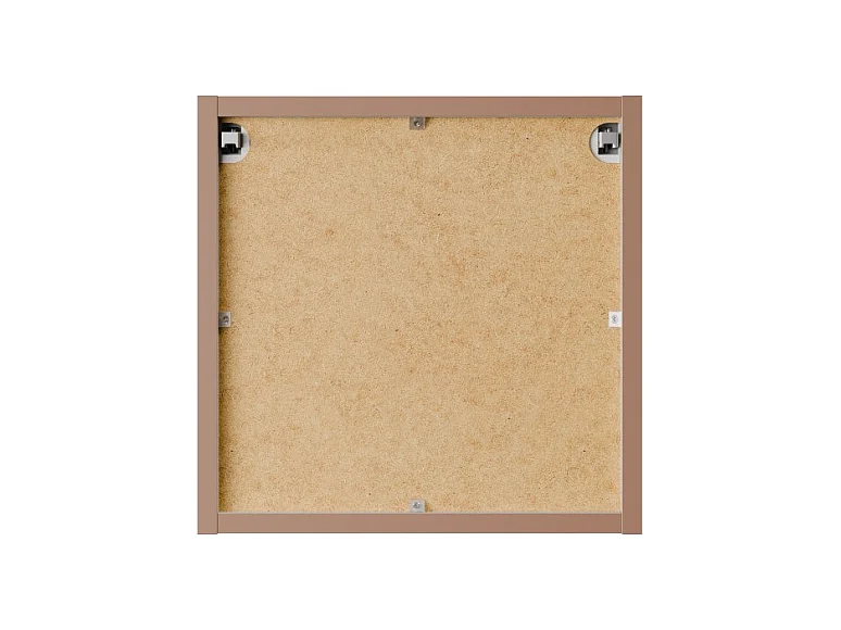 Meuble haut salle de bain BRAZZA – 1 porte – Coloris marron congo – L35 x H35 cm – À suspendre