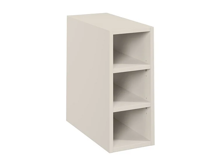 Meuble de rangement BRAZZA – Ouvert – Coloris marron congo – L20 x H57 cm – À suspendre