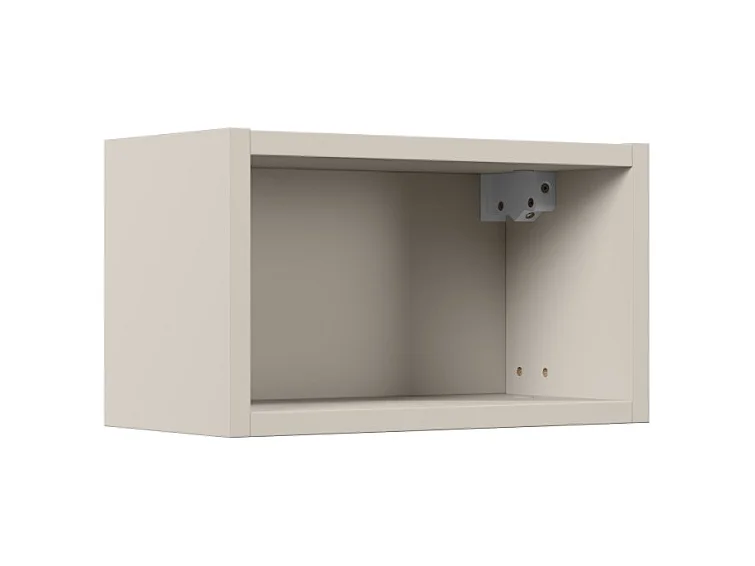 Meuble de rangement BRAZZA – Étagère murale ouverte – Coloris marron congo – 35 cm – À suspendre