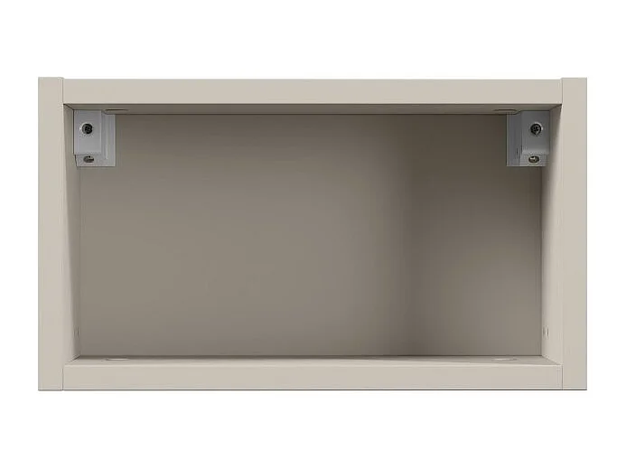 Meuble de rangement BRAZZA – Étagère murale ouverte – Coloris marron congo – 35 cm – À suspendre