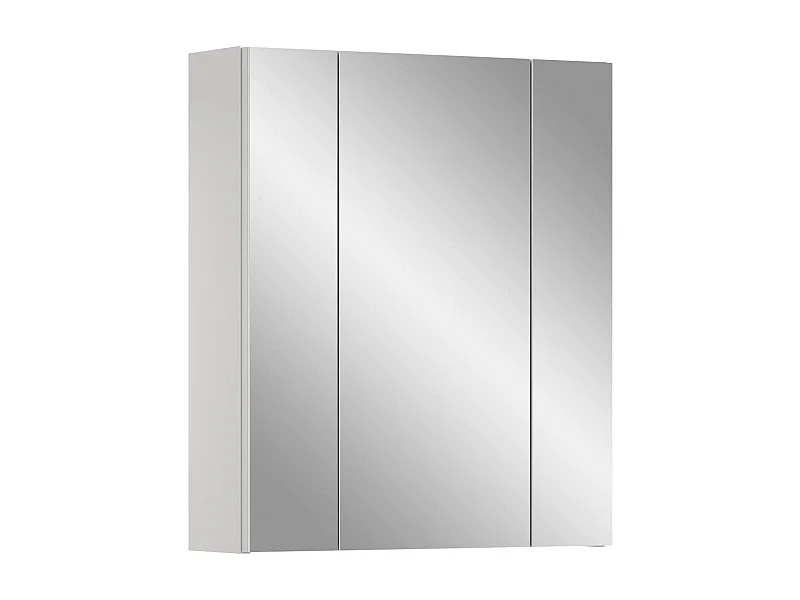 Móvel de armazenamento com espelhos – Branco laqueado – KLEANKIN