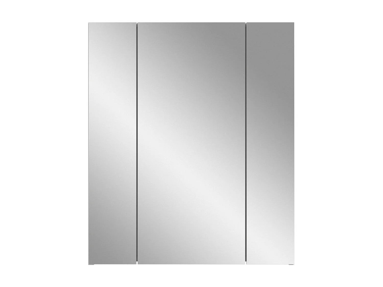 Móvel de armazenamento com espelhos – Branco laqueado – KLEANKIN