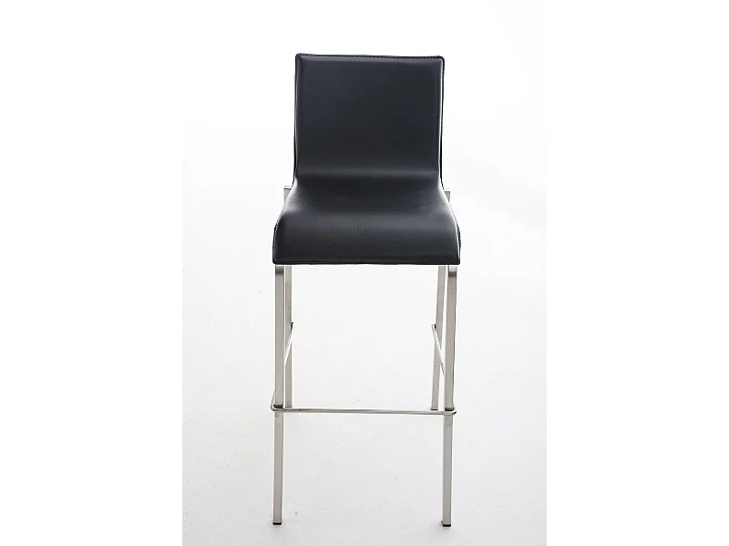 Tabouret de bar x1 argenté 43 x 51 x 103 cm 10_0004538