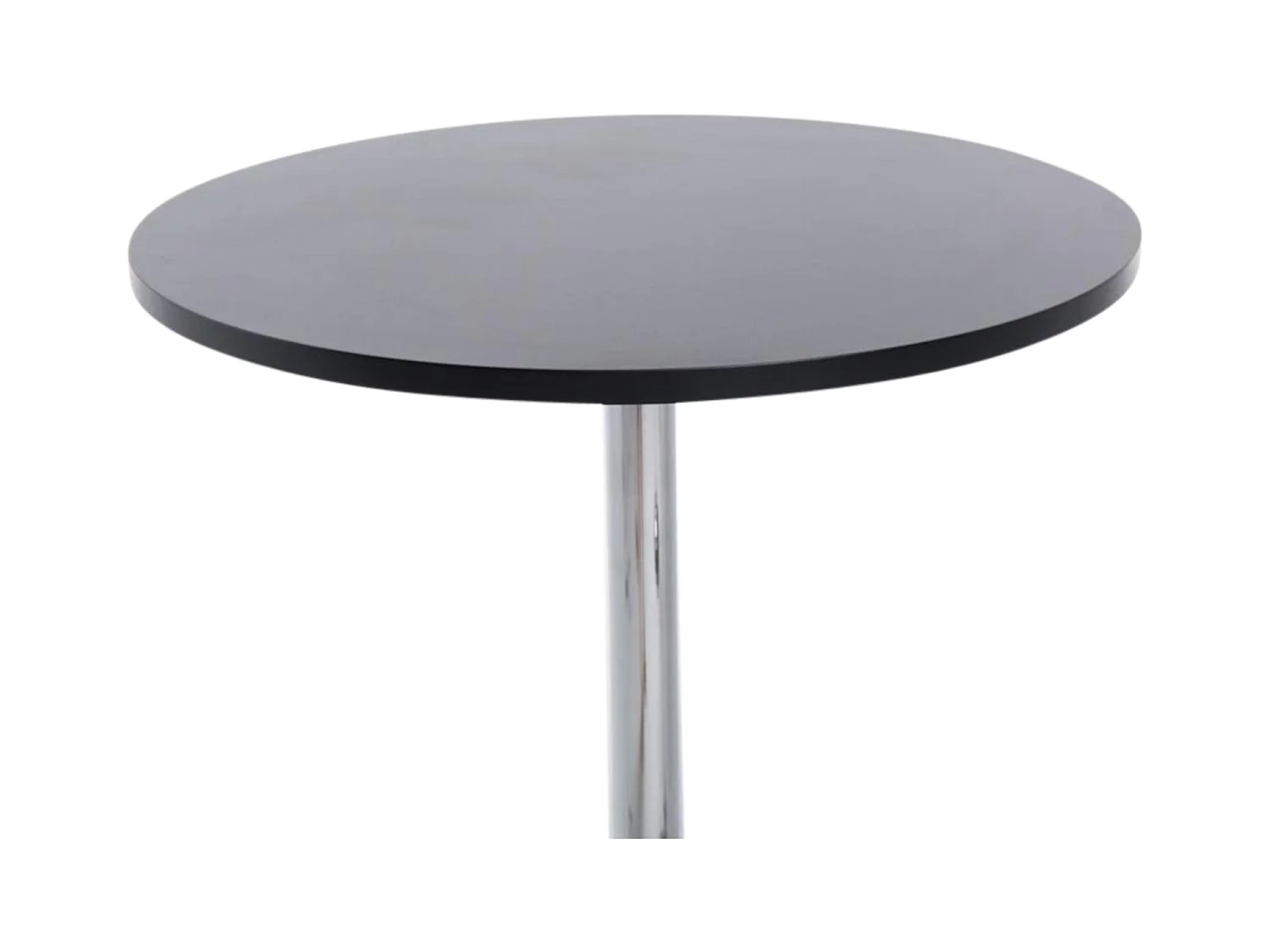 Set de 2 tables métal argentée 60 x 60 x 108 cm 10_0004482