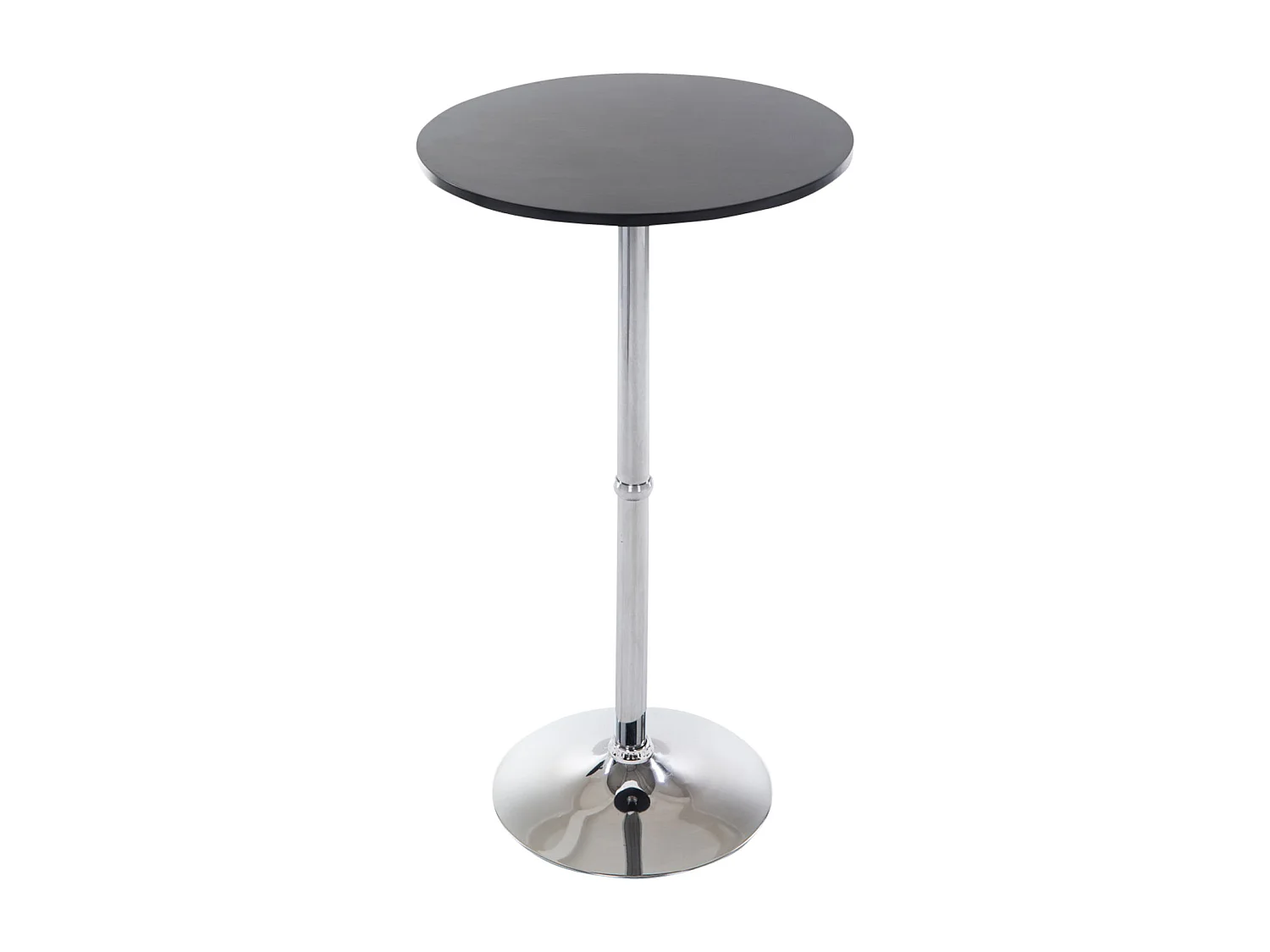 Set de 2 tables métal argentée 60 x 60 x 108 cm 10_0004482