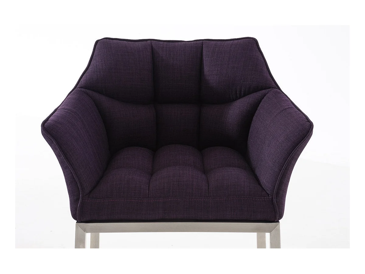 Tabouret de bar chaise argenté 64 x 48 x 110 cm 10_0001284