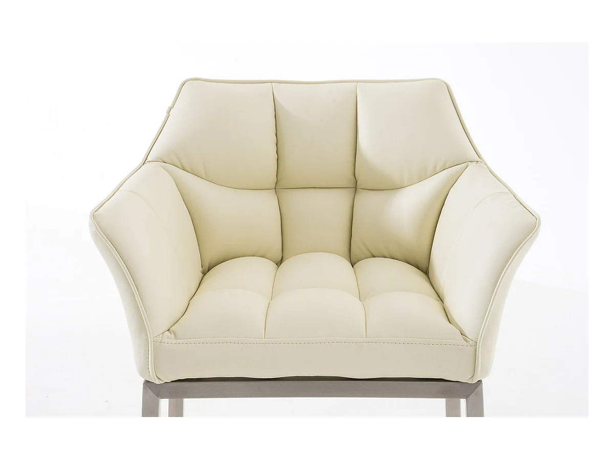 Tabouret de bar chaise argenté 64 x 48 x 110 cm 10_0004714