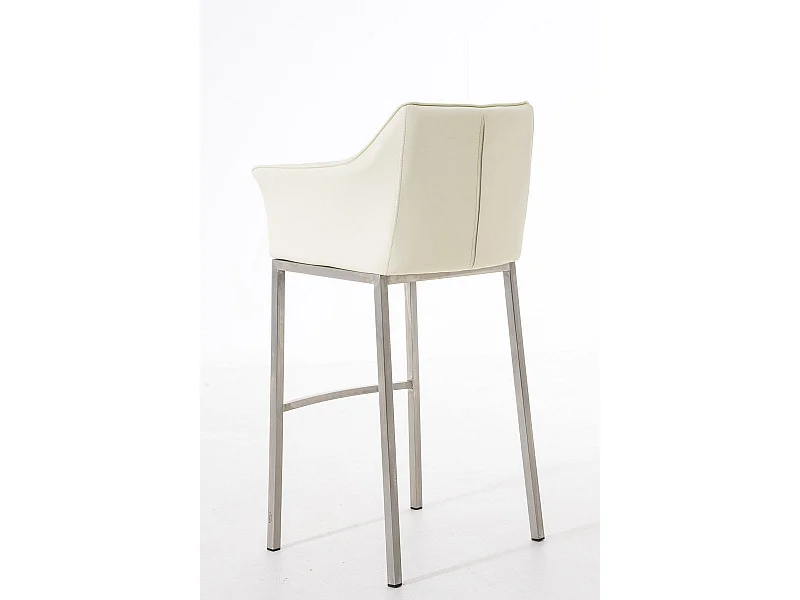 Tabouret de bar chaise argenté 64 x 48 x 110 cm 10_0004714