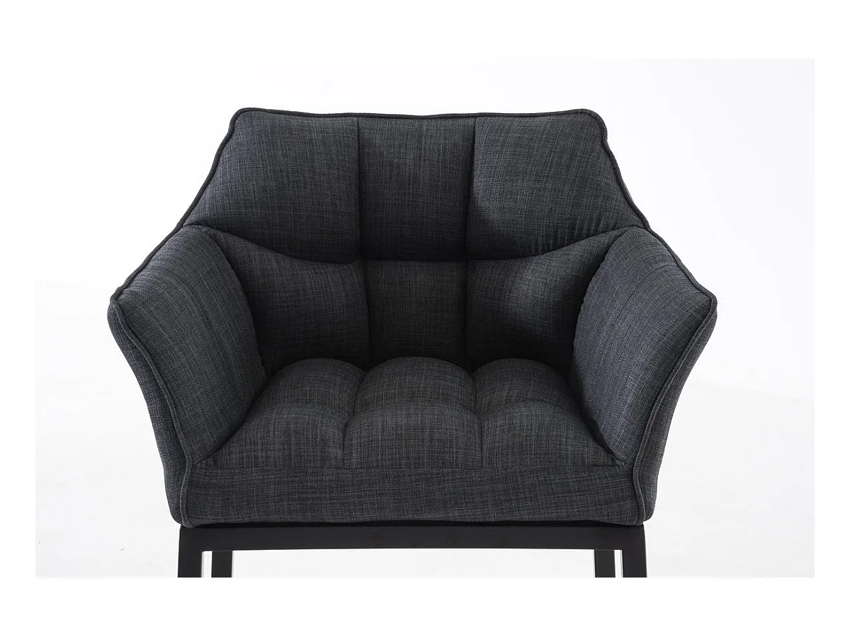 Tabouret de bar avec métal grise 64 x 48 x 110 cm 10_0001174