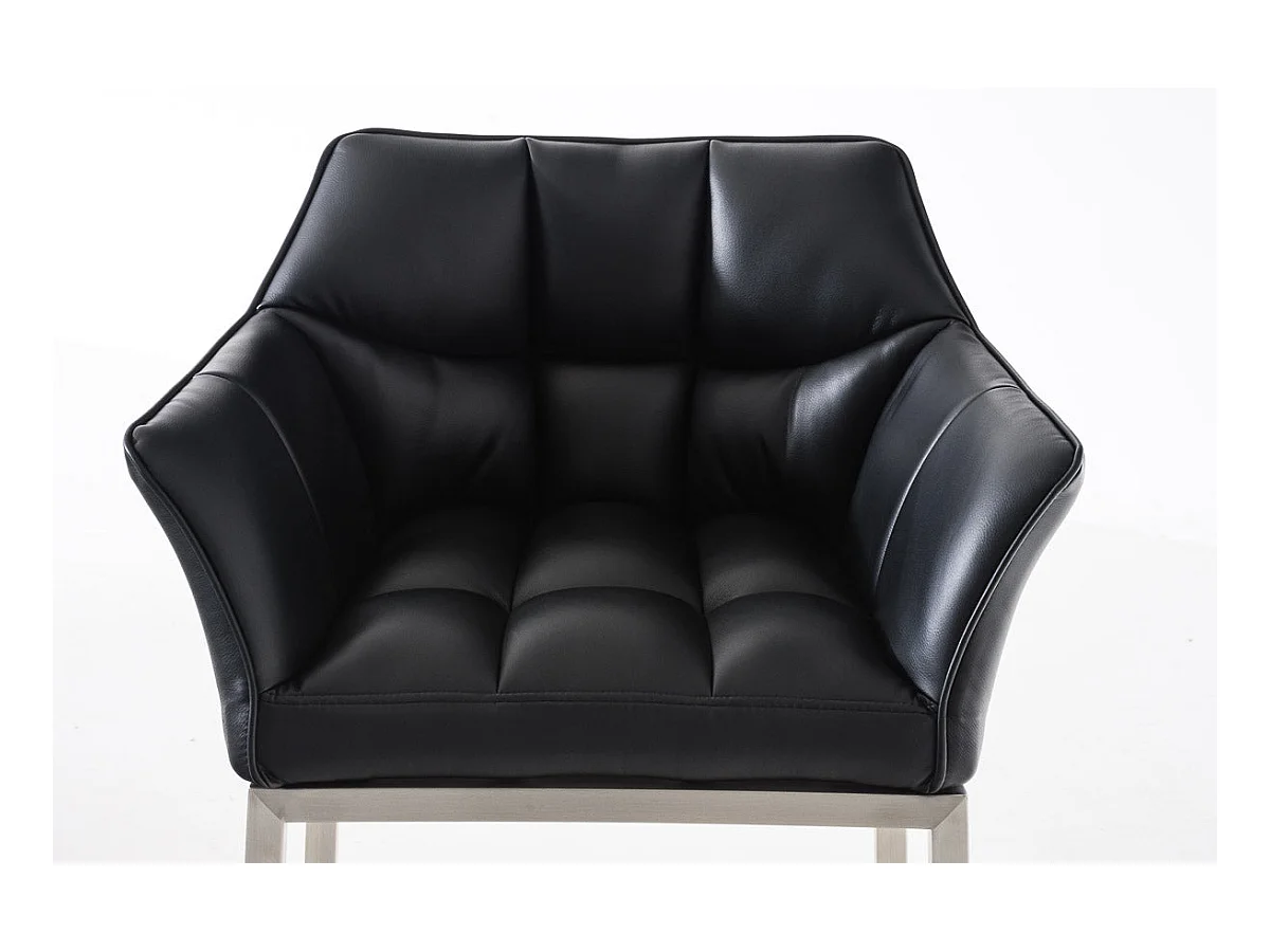 Tabouret de bar chaise argenté 64 x 48 x 110 cm 10_0004716