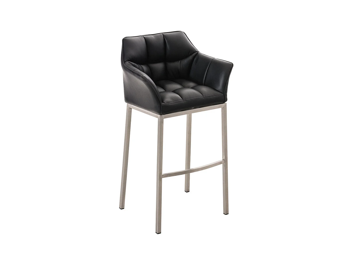 Tabouret de bar chaise argenté 64 x 48 x 110 cm 10_0004716