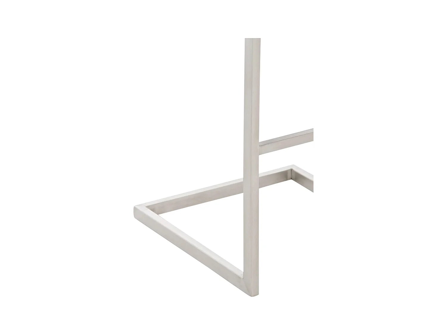 Tabouret de bar x1 argenté 42 x 48 x 104 cm 10_0005317