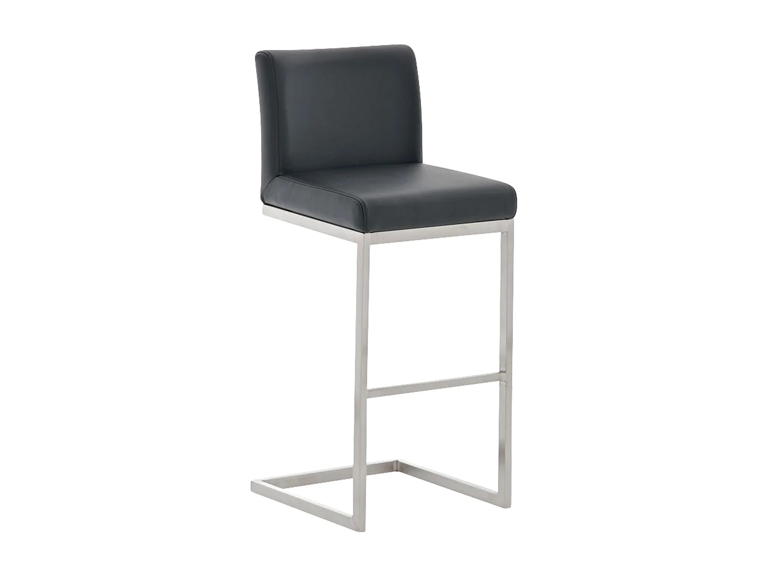 Tabouret de bar x1 argenté 42 x 48 x 104 cm 10_0005317